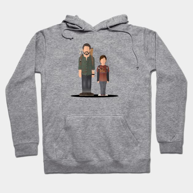 Last of Us - Joel & Ellie Hoodie by hello@jobydove.com